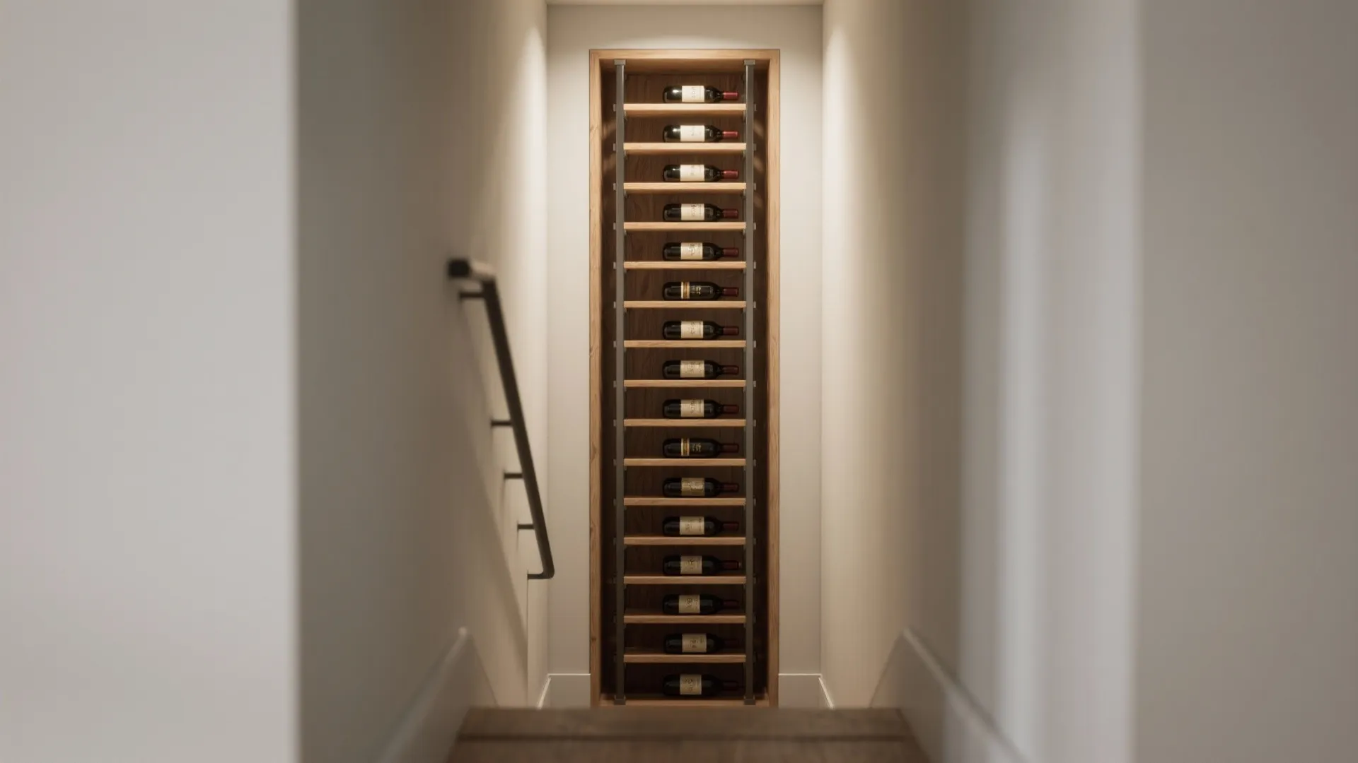 Slim vertical racking