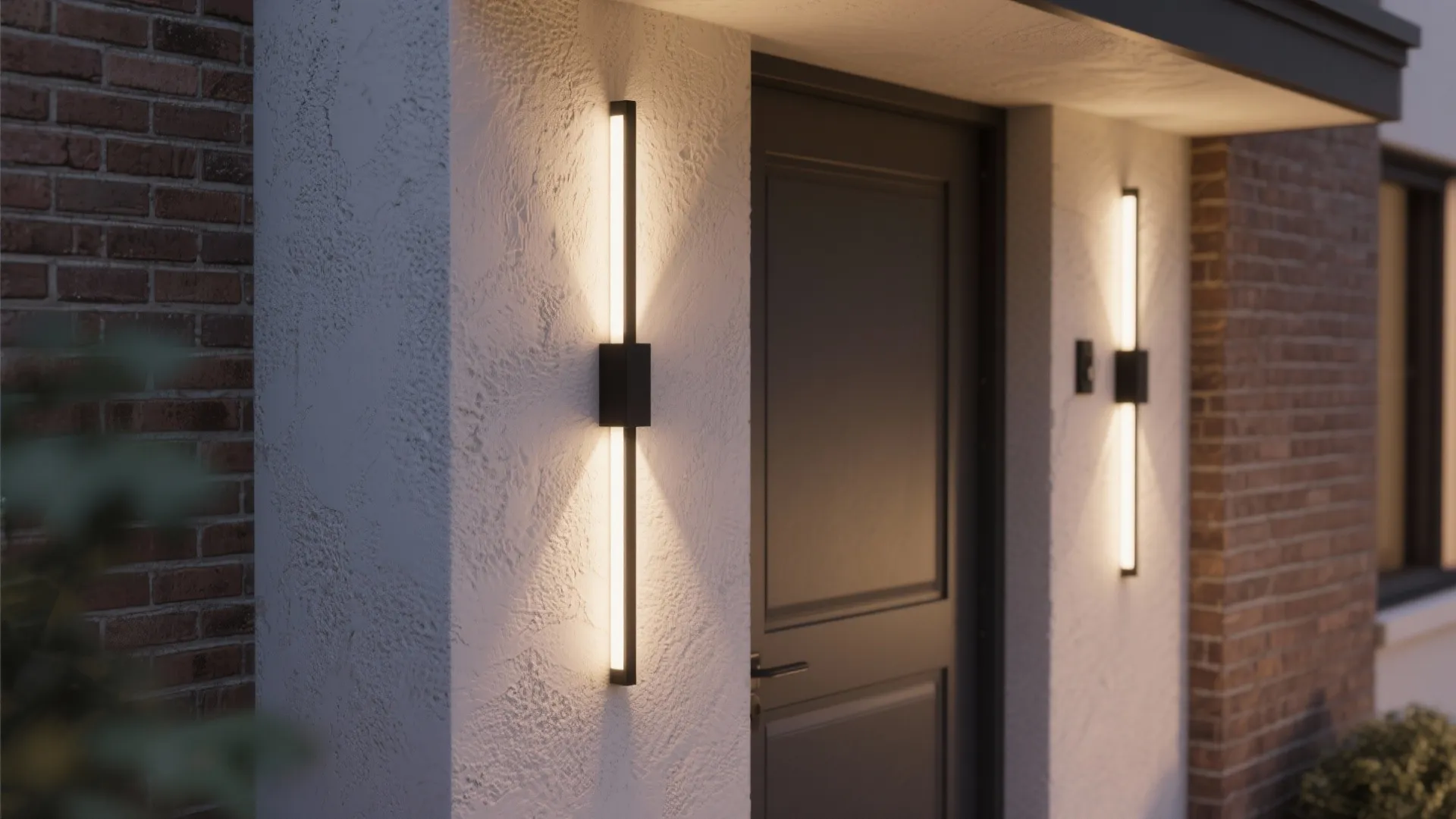 1. Slim Vertical Sconces