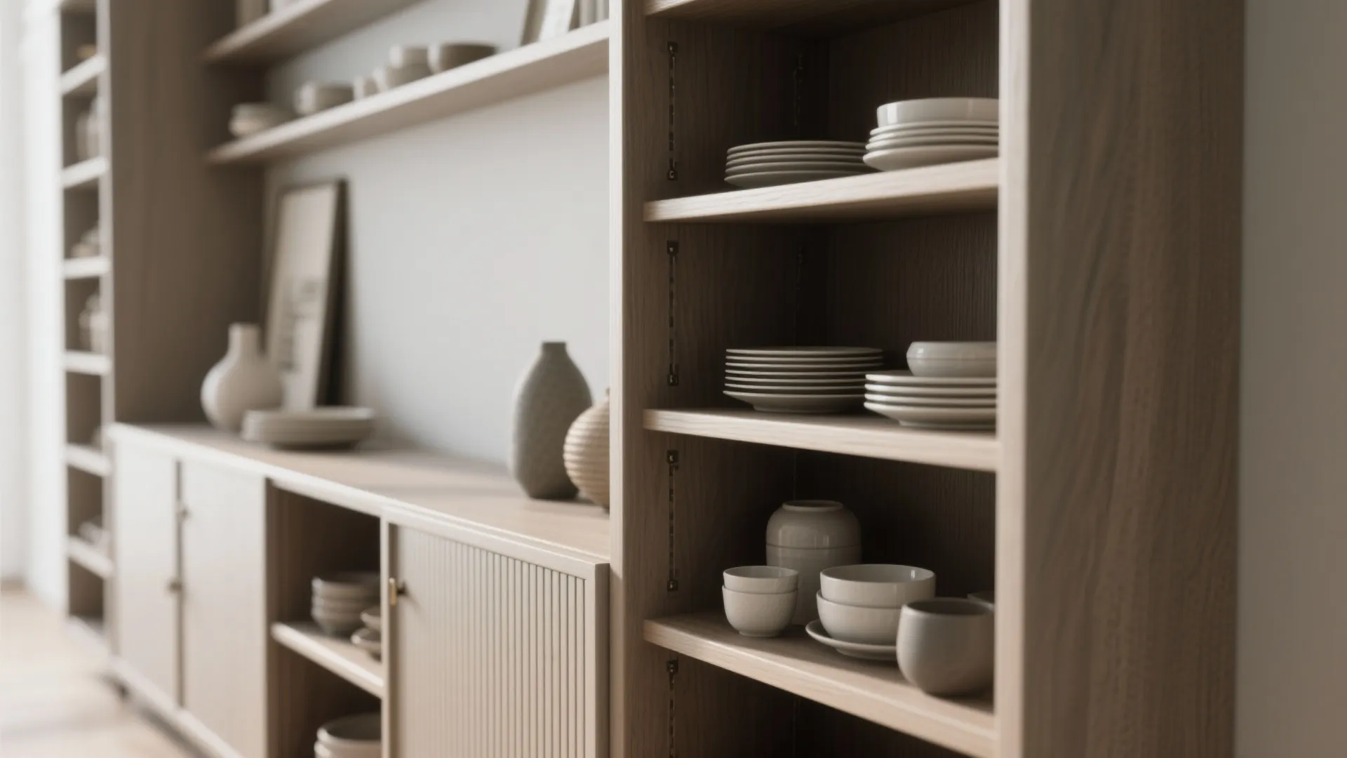 4. Slim, vertical storage