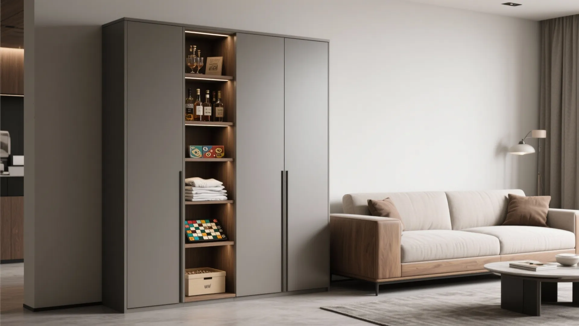 5. Slim Vertical Storage Towers