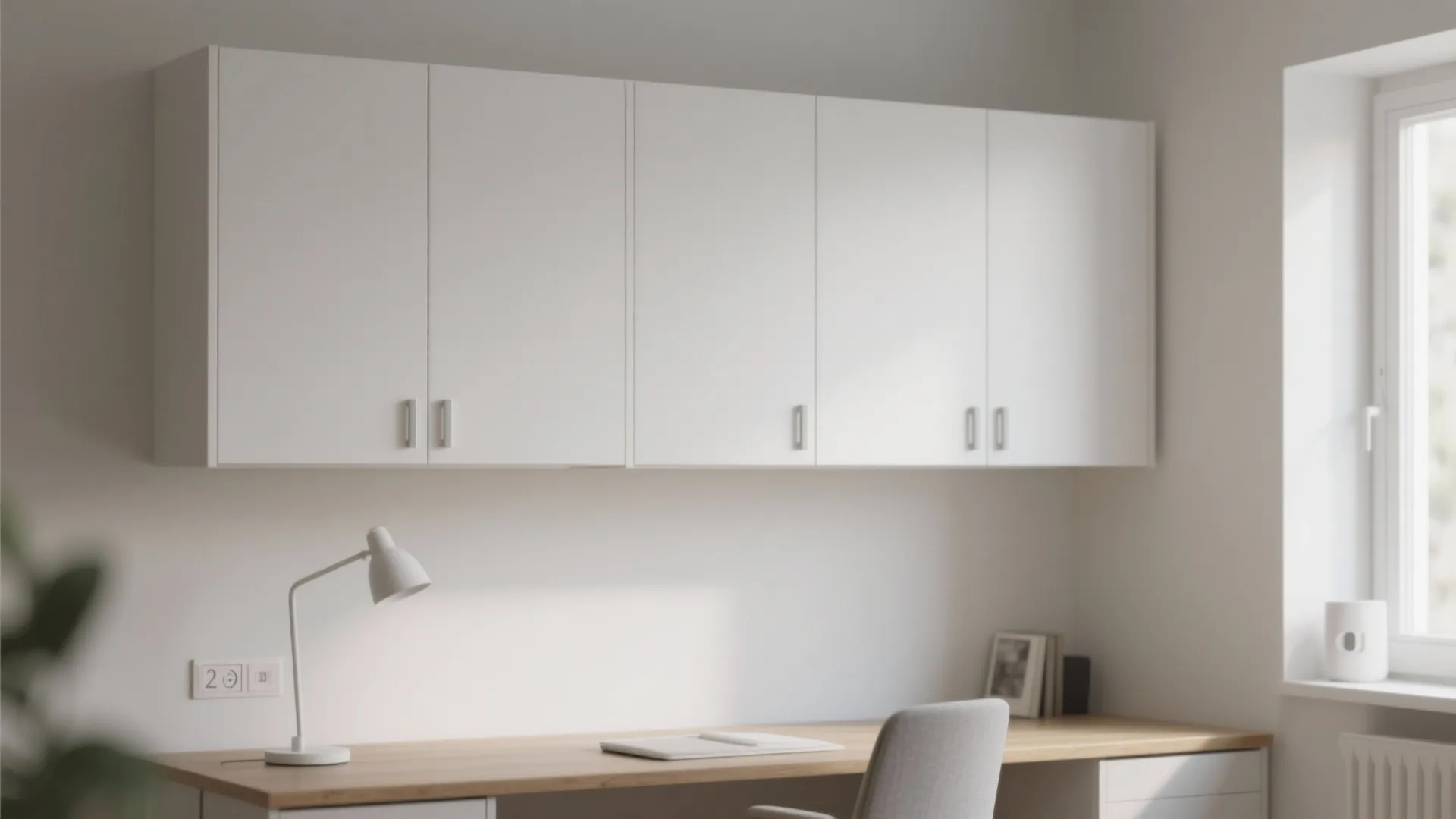 7. Slim Wall Cabinets