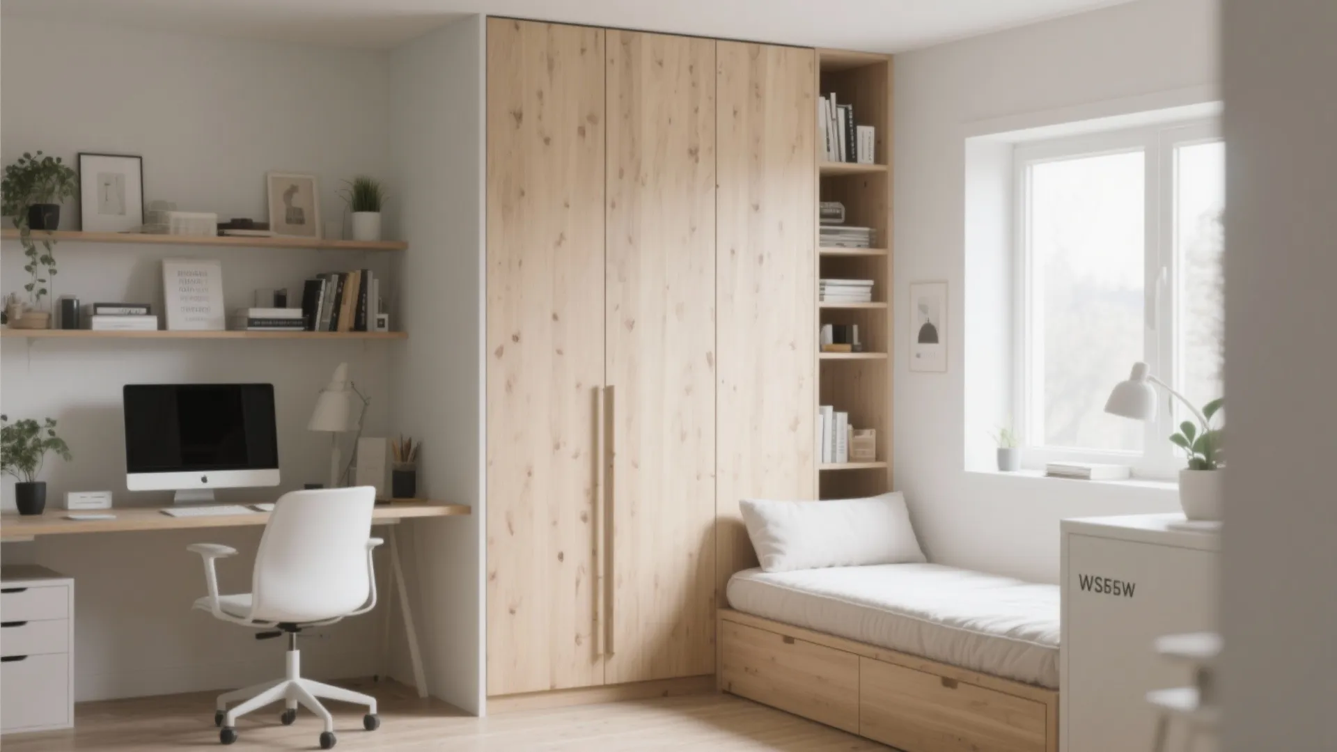 8. Add a Slim Wardrobe