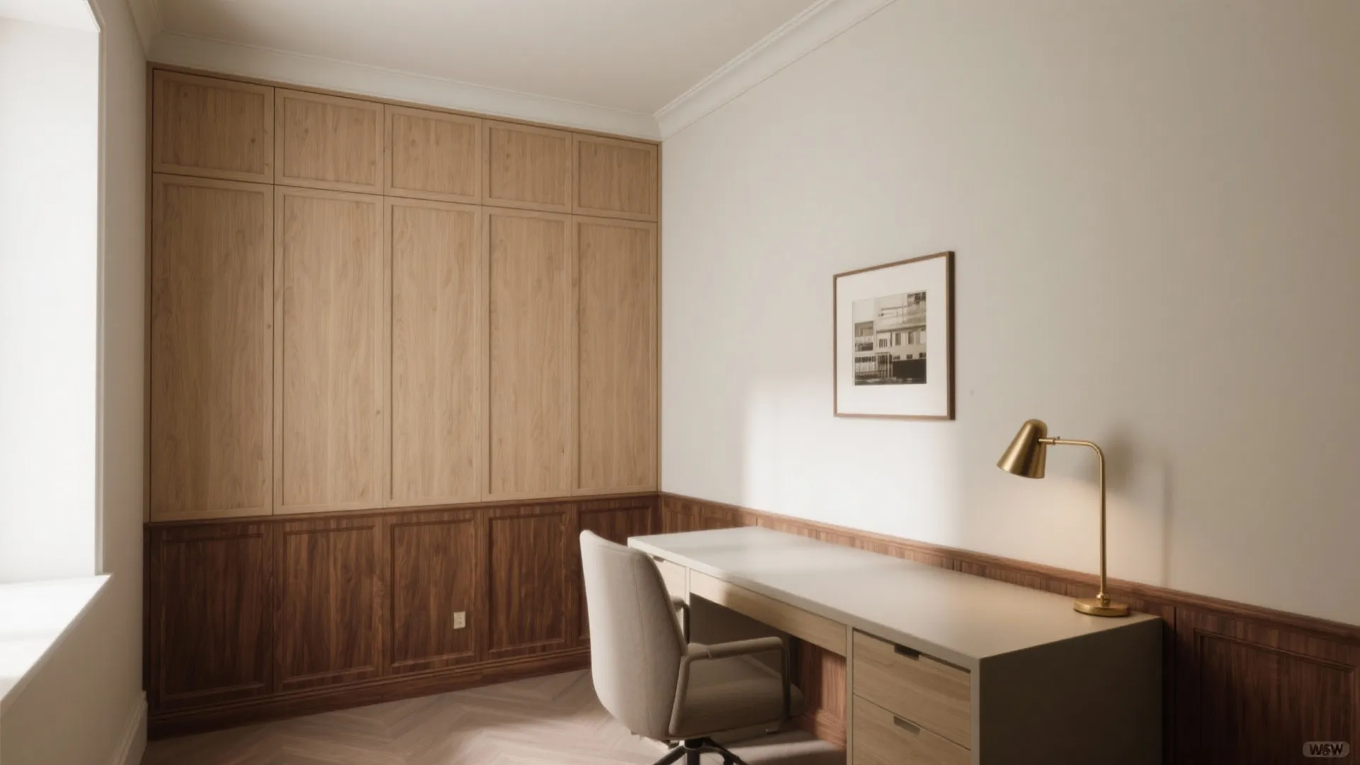Warm Wood Paneling, Minus the Bulk