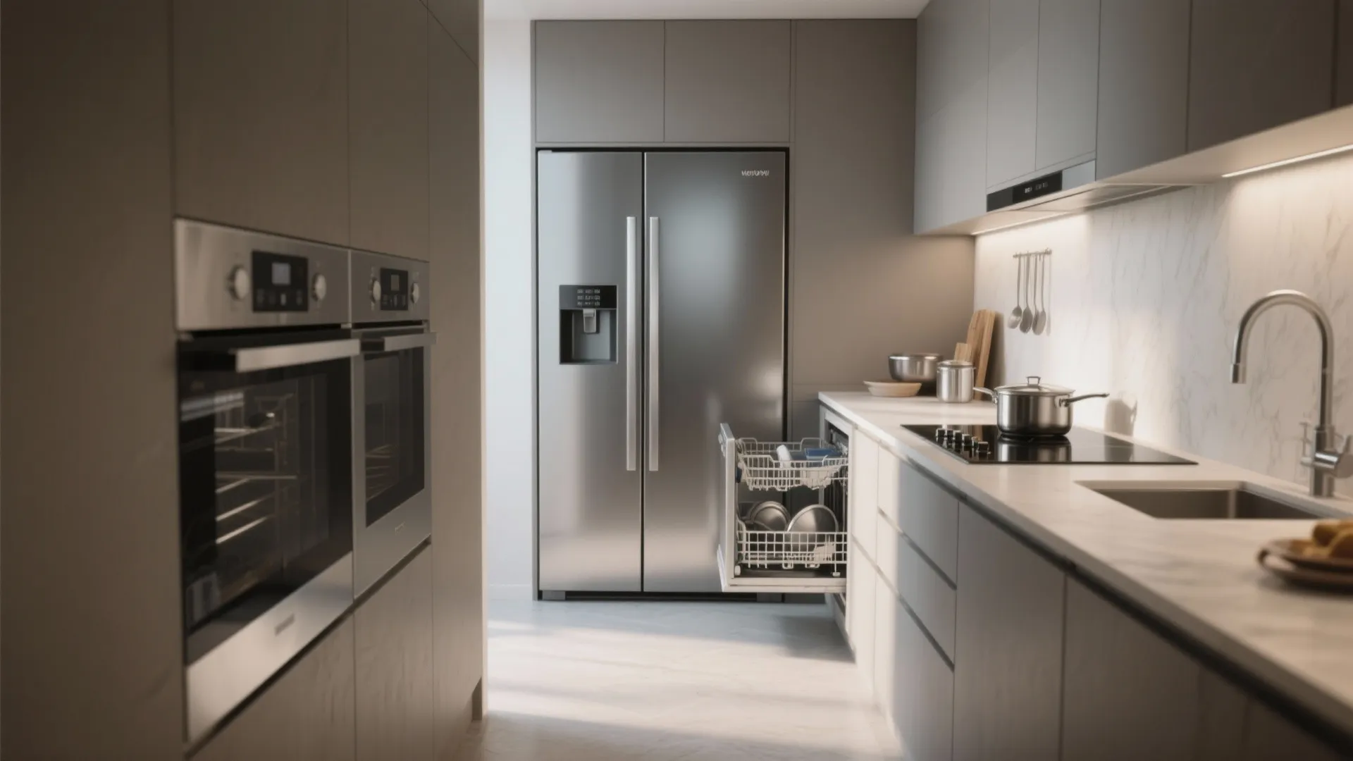 3. Slimline appliances and integrated units