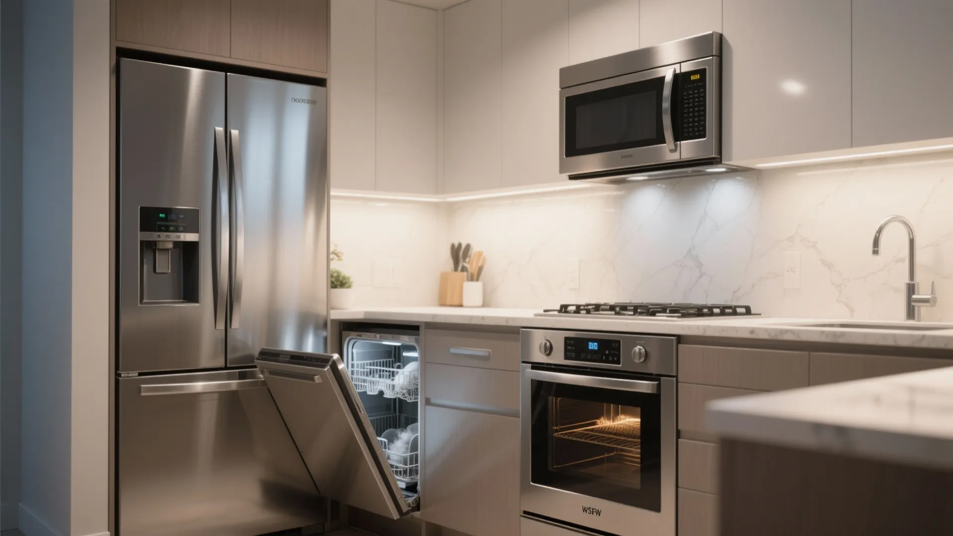 3. Choose slimline appliances and multifunctional pieces