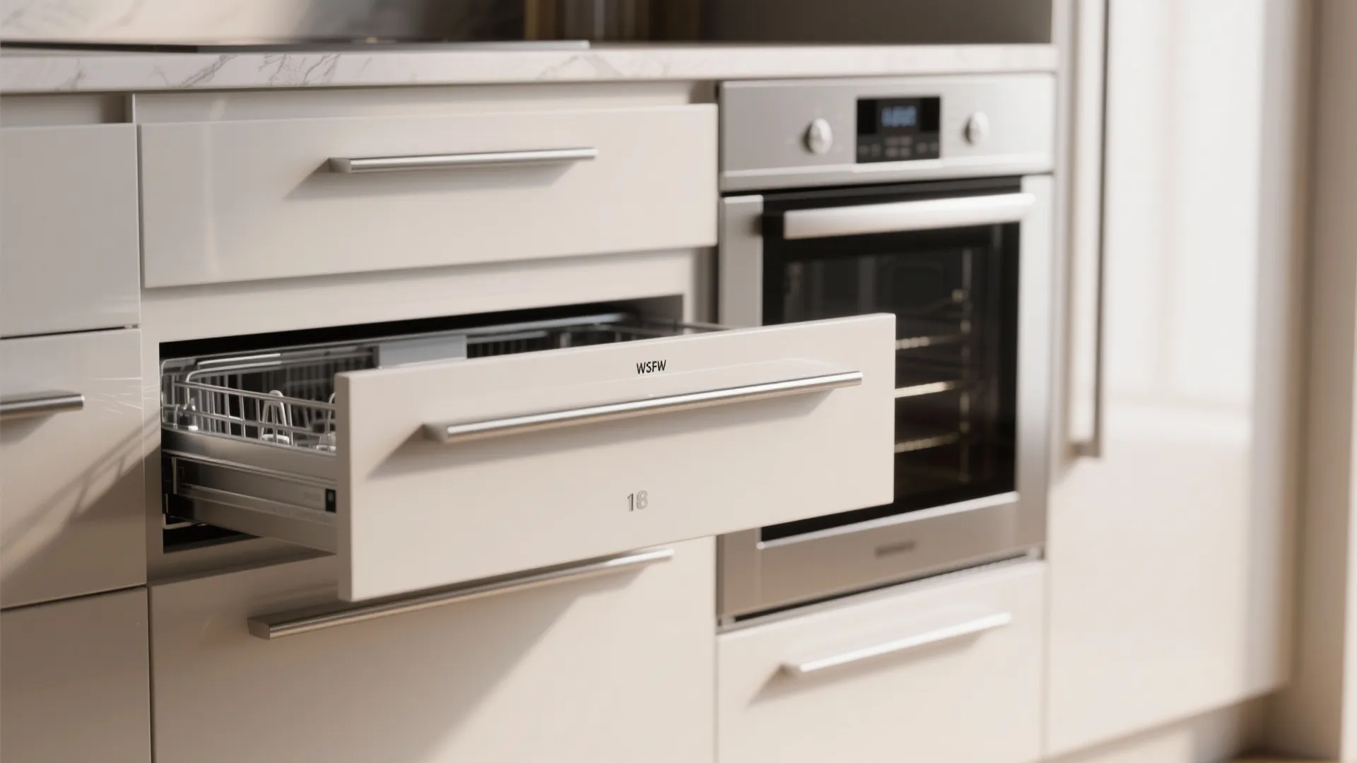 2. Slimline appliances and integrated units