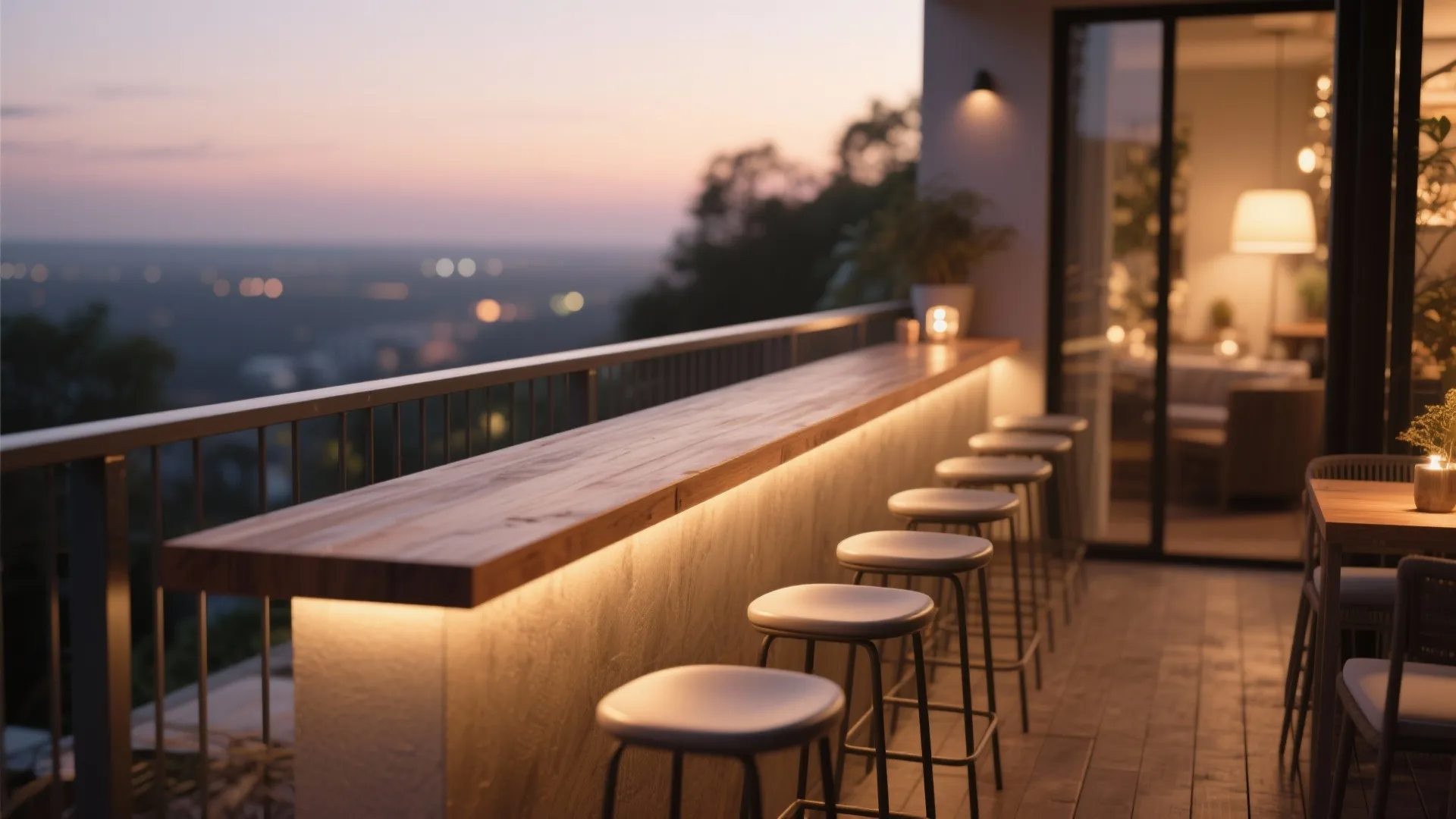 4. Slimline Bar Counter