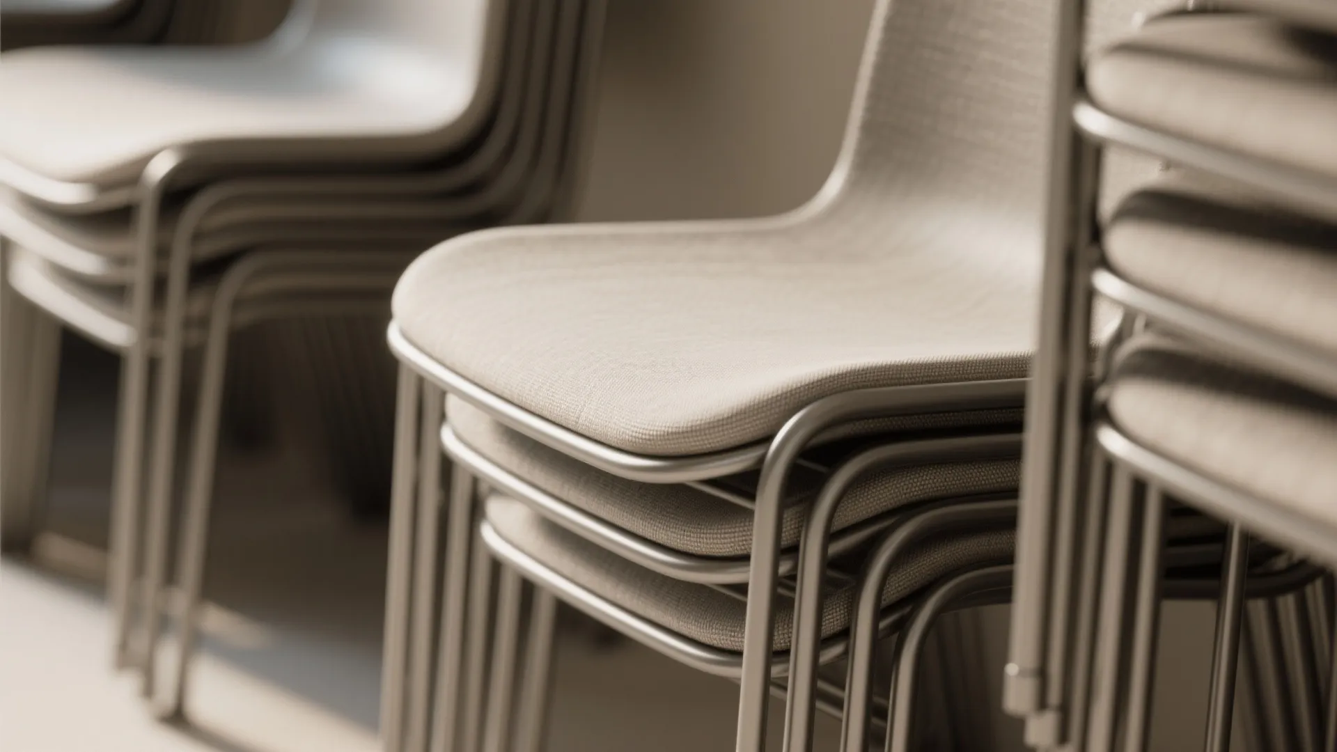 4. Slimline Chairs and Stackables