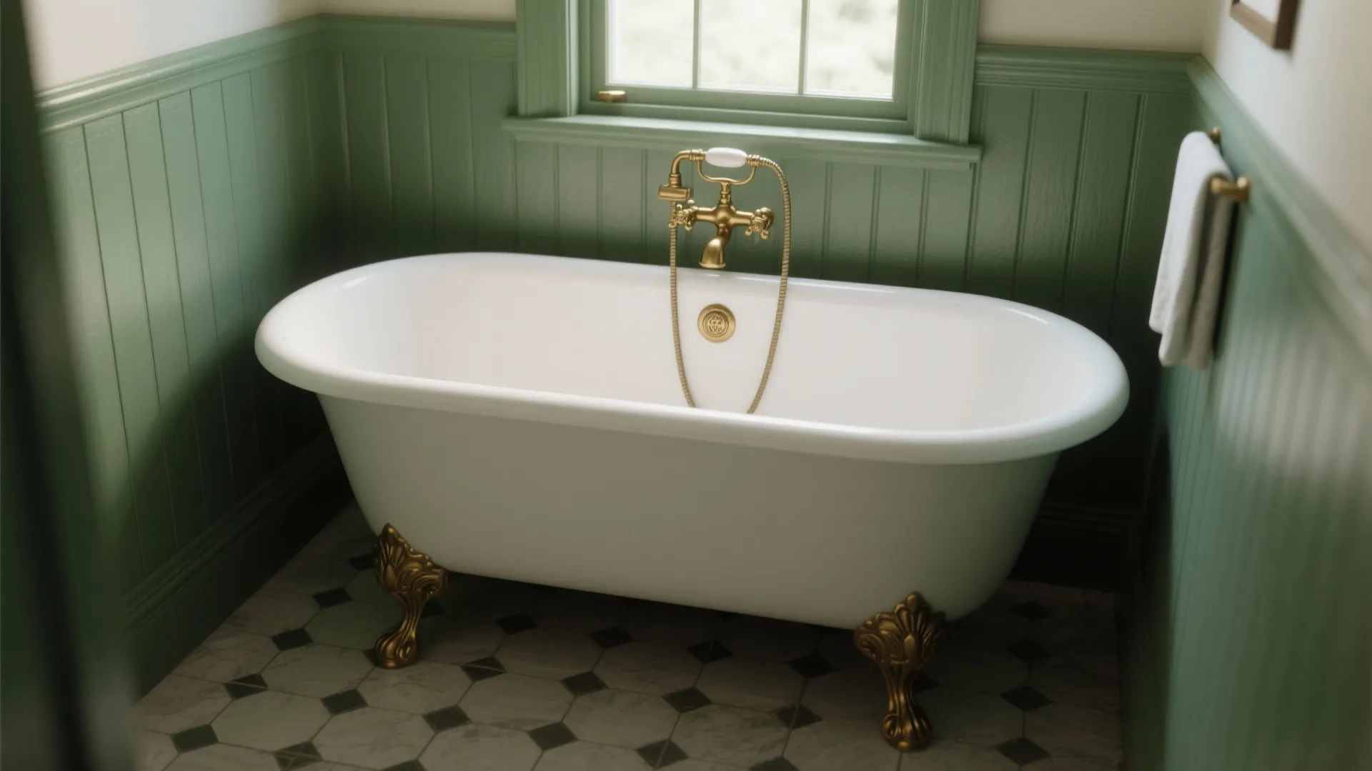 1. Choose a Slimline Clawfoot Tub