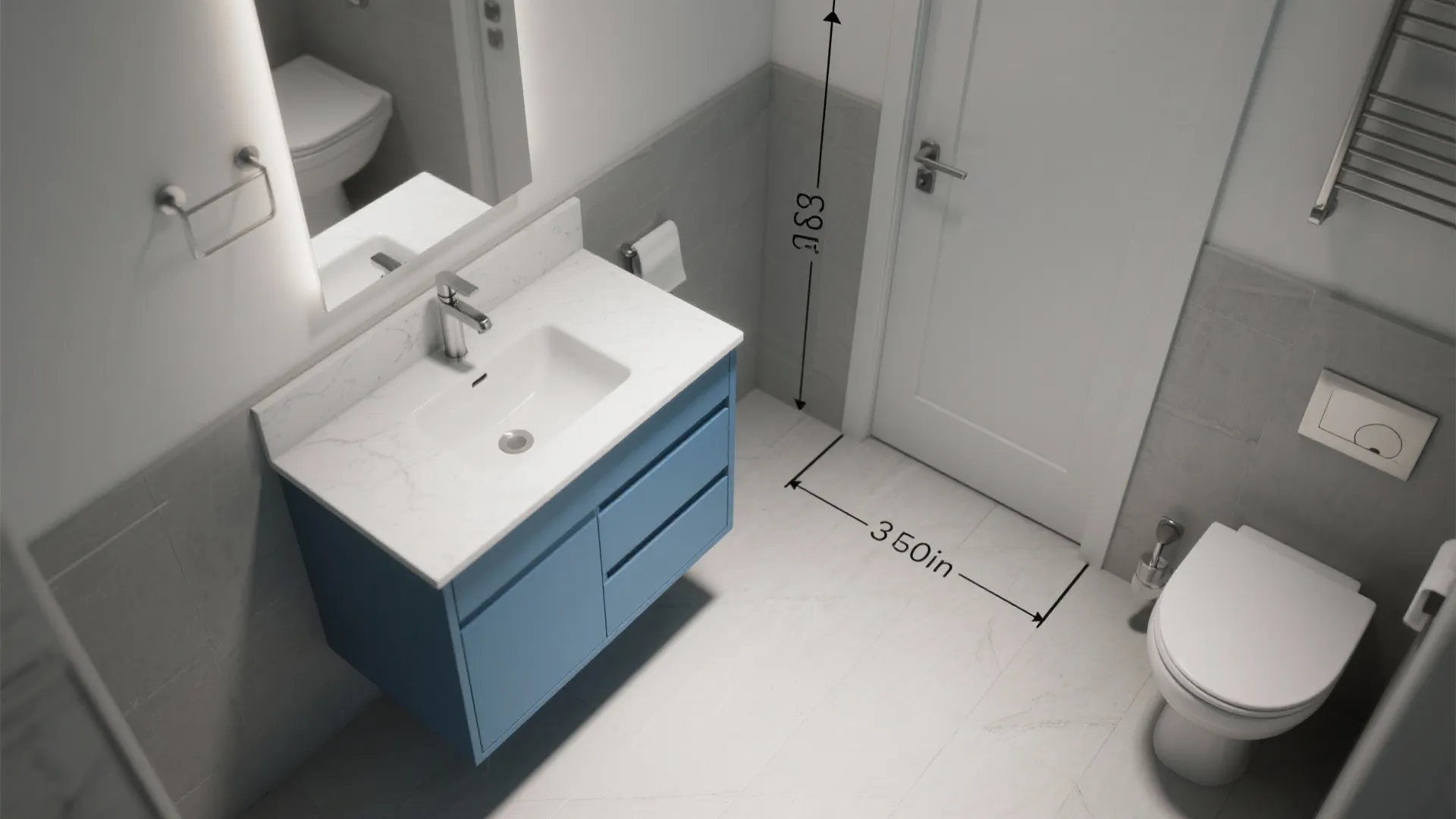 3. Pair with Slimline Fixtures