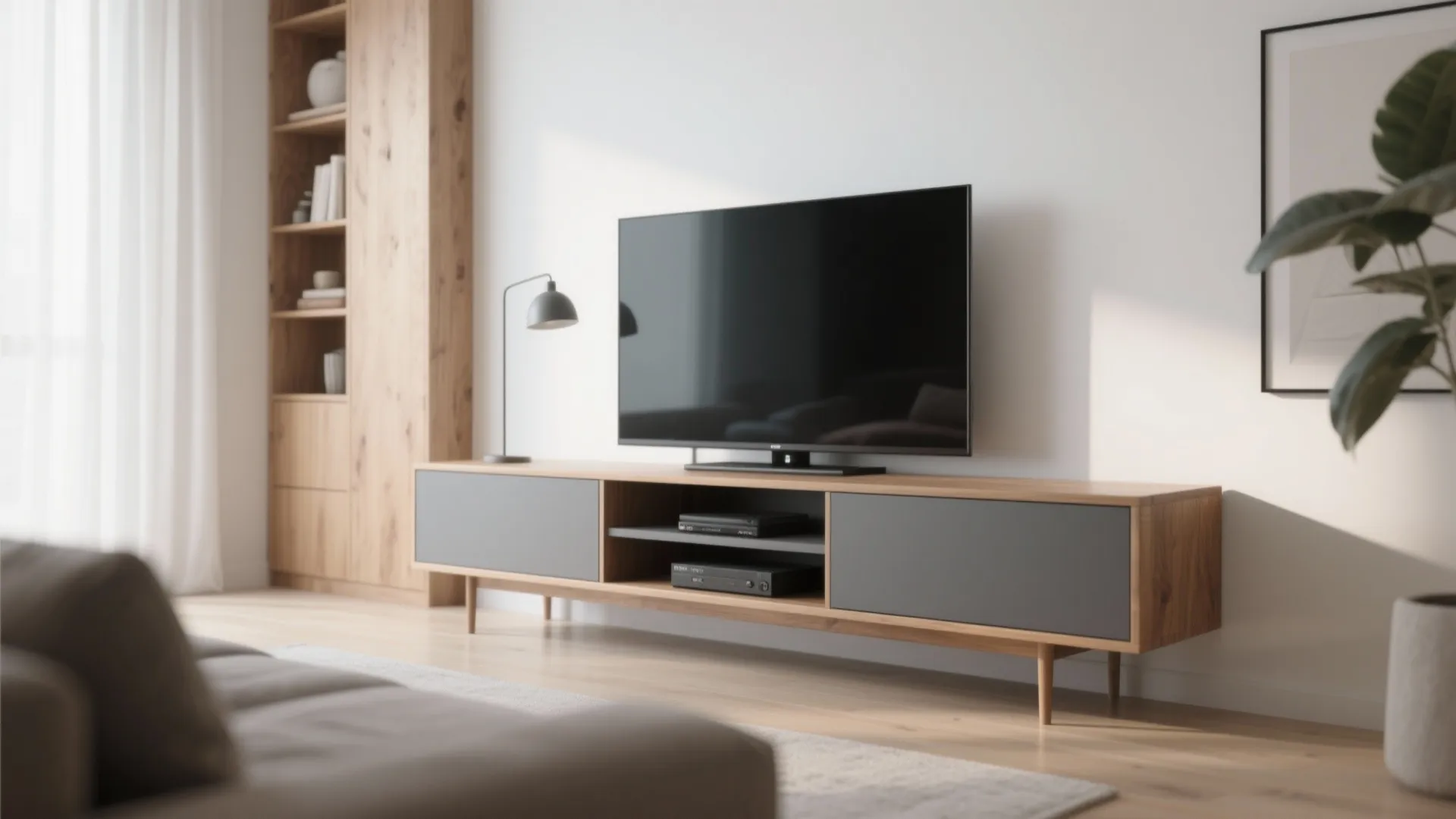 Slimline Media Console