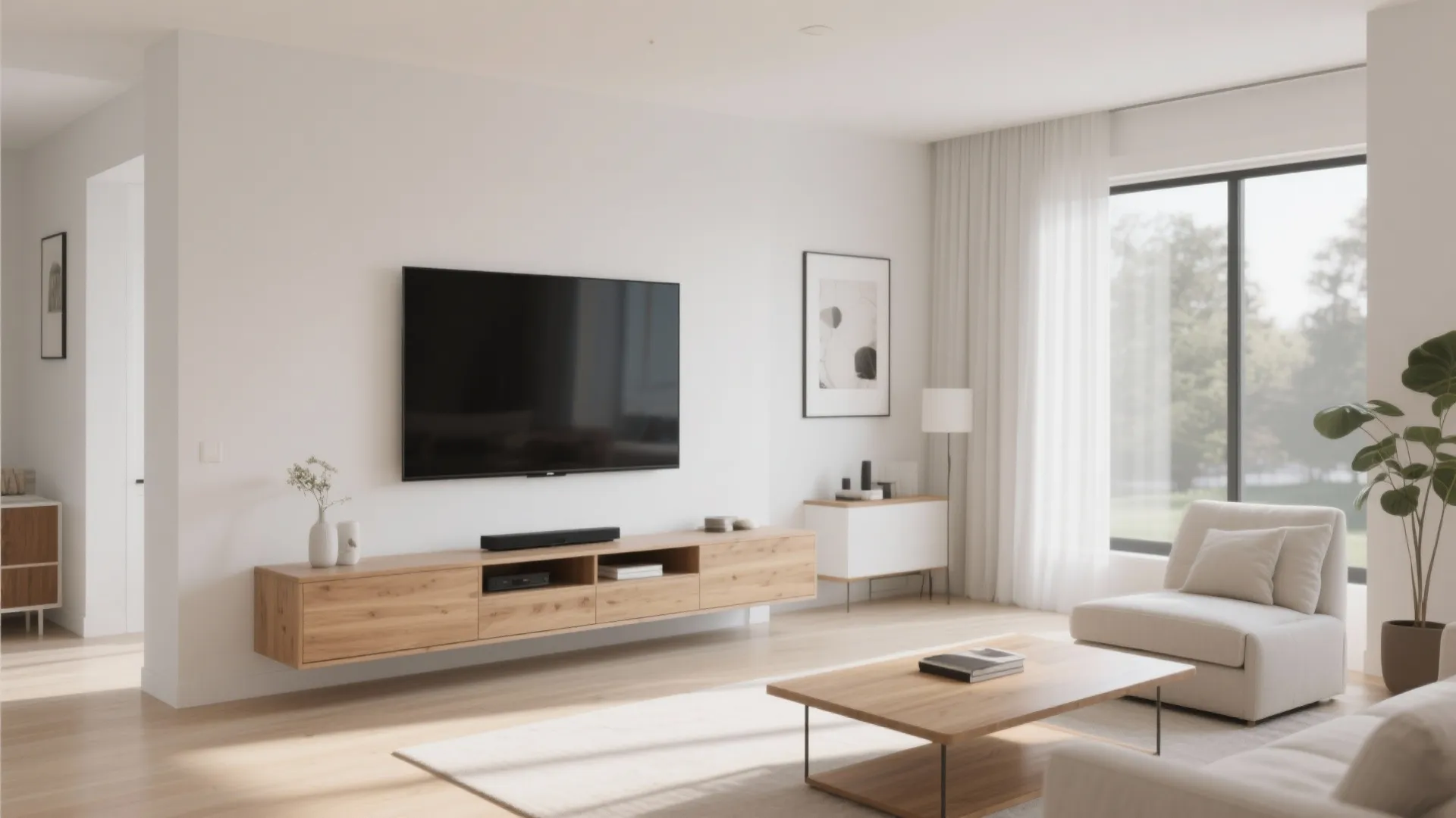 7. Slimline Media Console