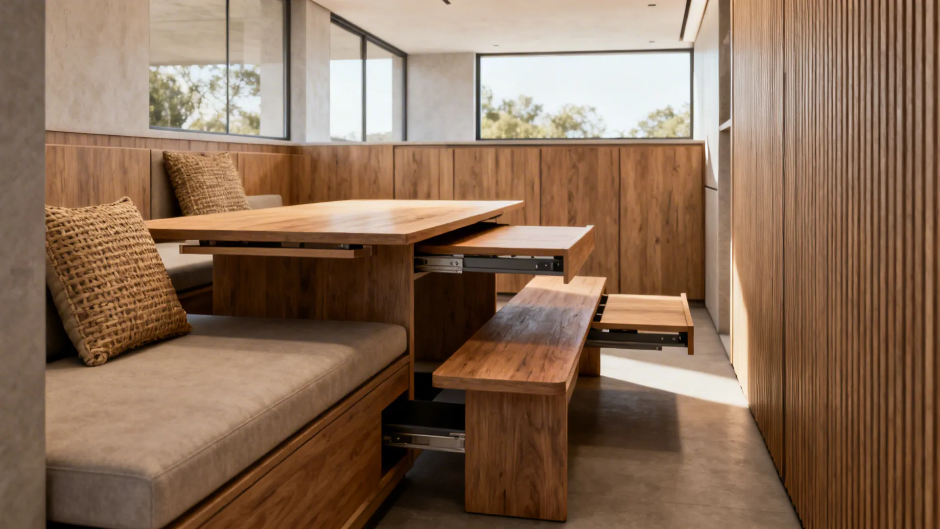 2. Slimline Furniture and Multipurpose Pieces