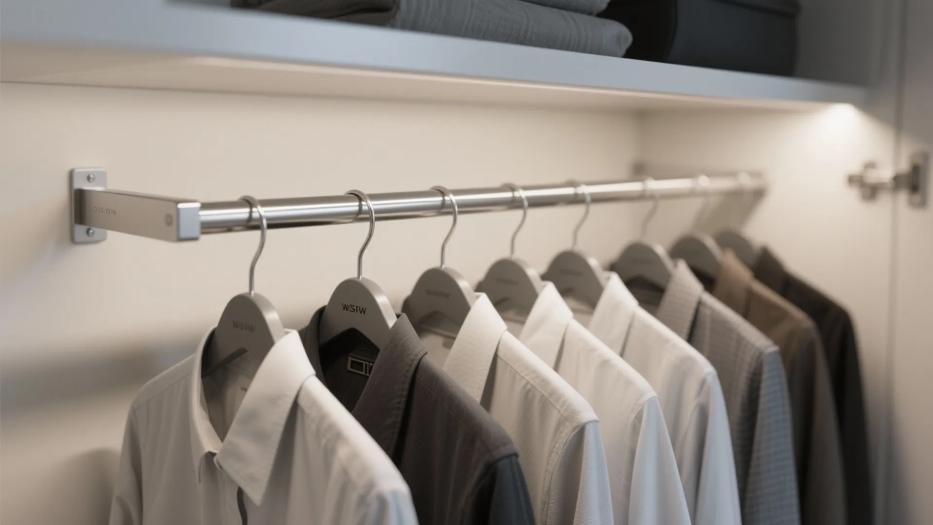 2. Use slimline pull-out hanging rails