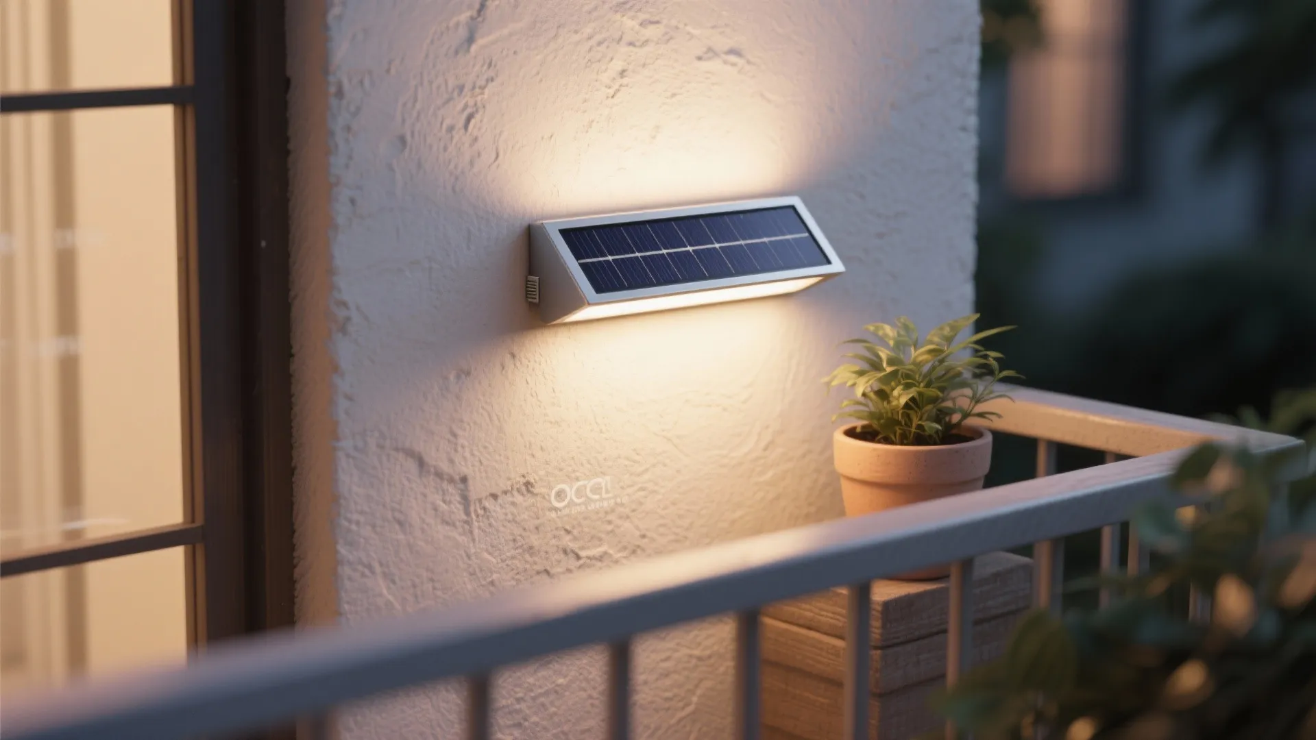 1. Slimline Sconces for Narrow Balconies