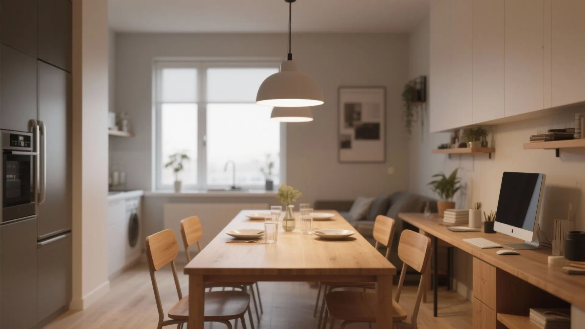 3. Slimline Shared Table