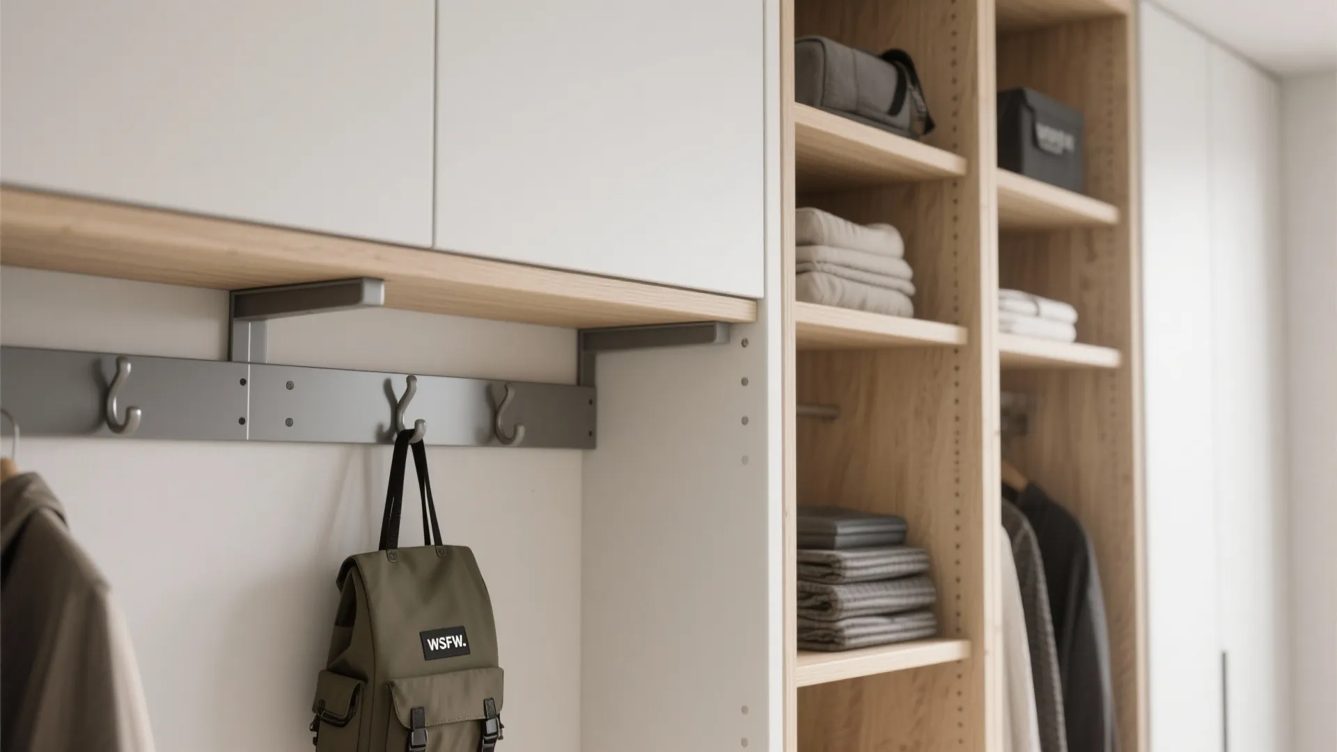 3. Slimline storage and vertical layers