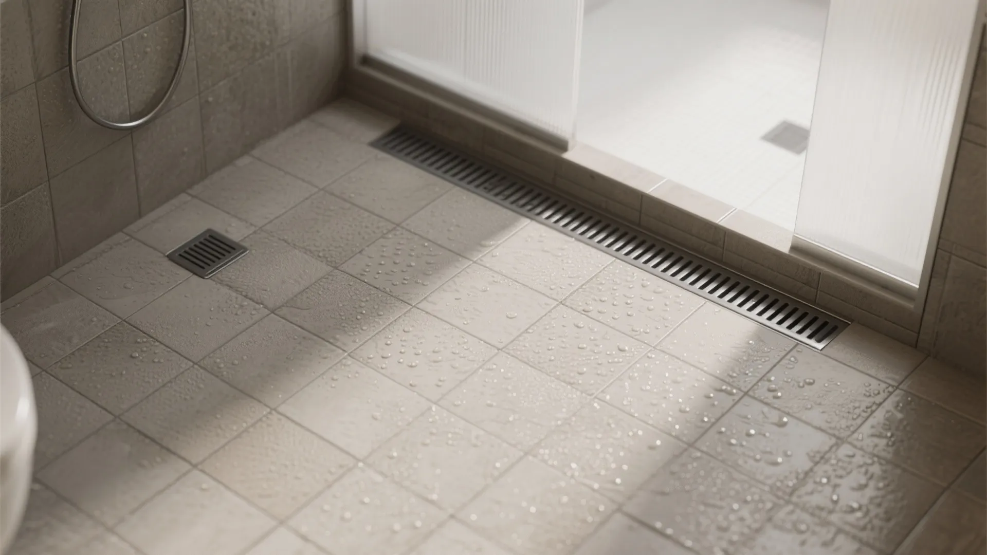 Slip-Resistant Matt Tile Floors for Wet Zones