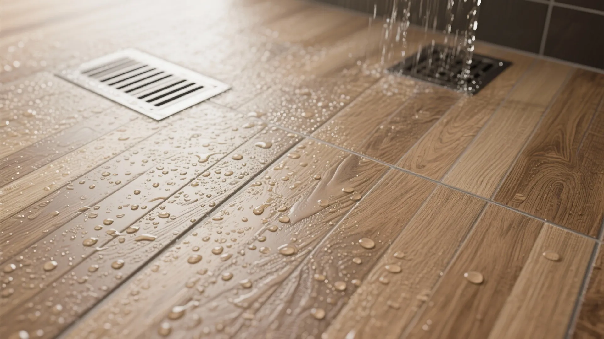 Wet-Zone Strategy with Slip-Resistant Finishes