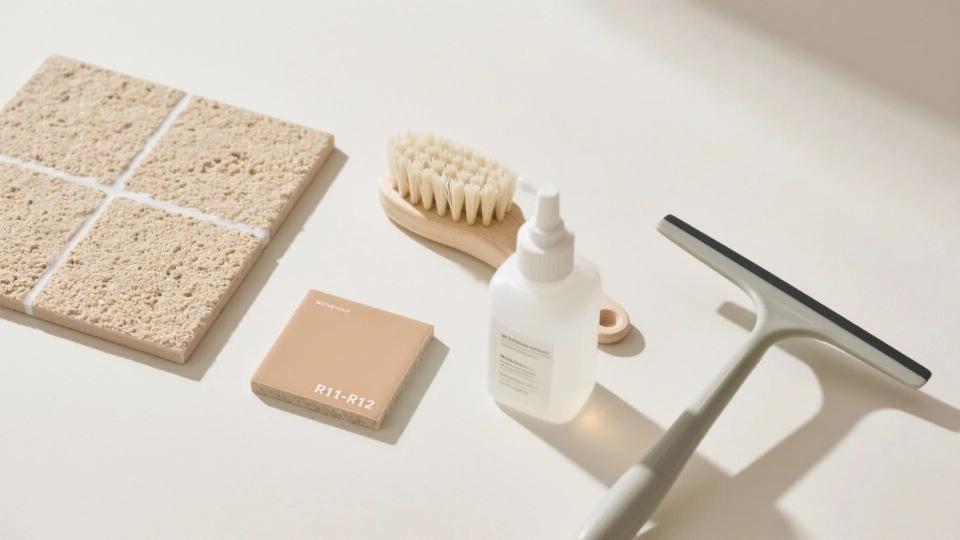 5) Textured, Slip-Resistant Tiles for Wet Zones