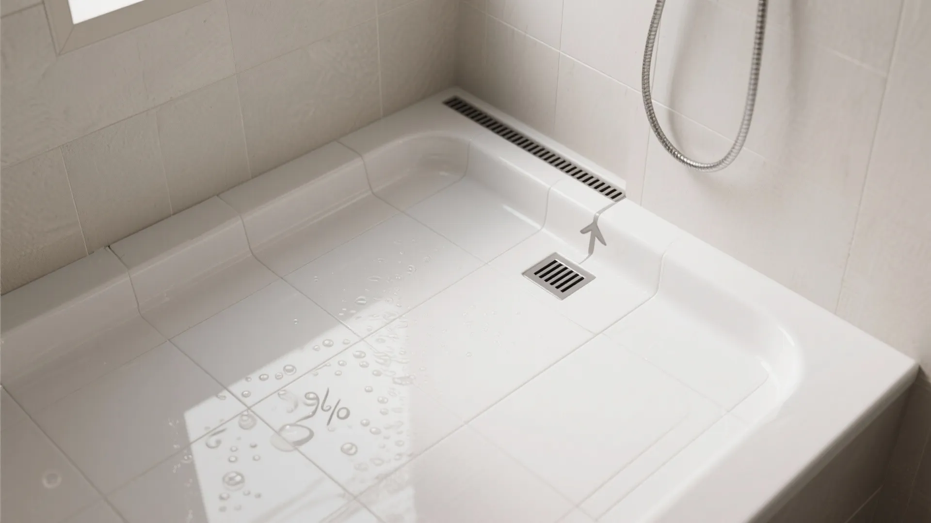 3) Linear Drains, Proper Slope, and Vent Clarity