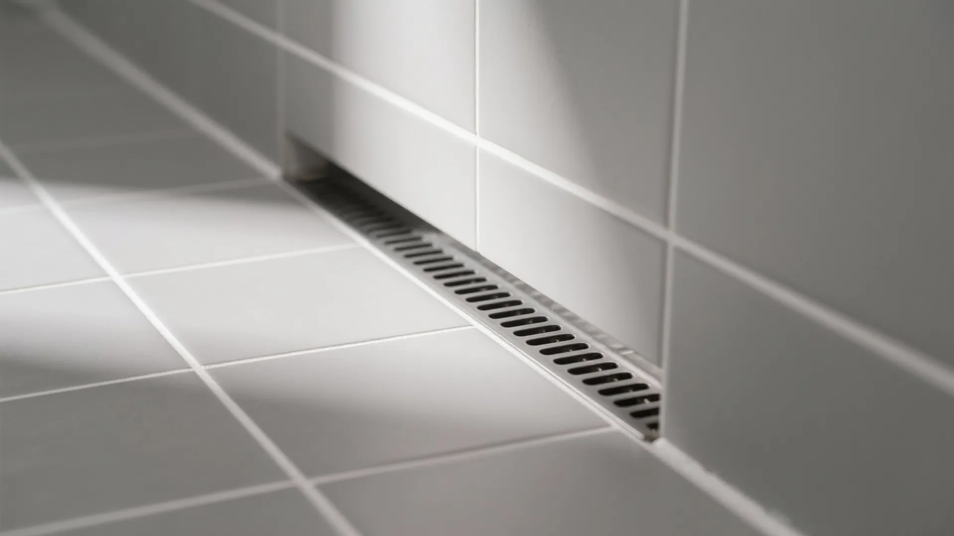 Hidden or Wall-Edge Slot Drains