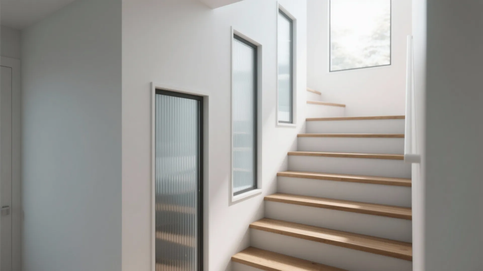 Vertical Slot Windows for Privacy and Rhythm