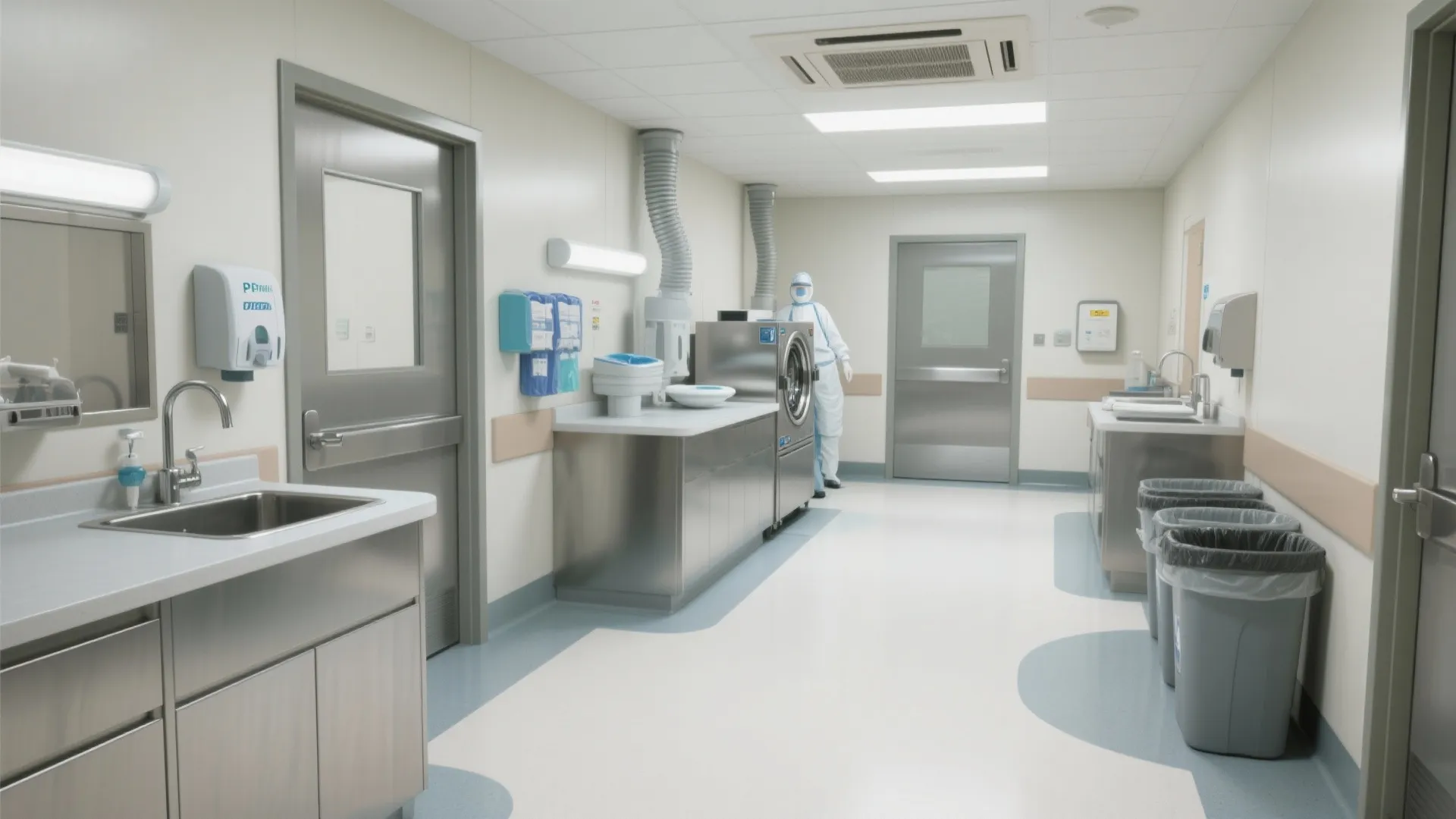 Sluice Room Design Essentials: Maximizing Hygiene and Efficiency: 1 Minute to Understand Sluice Room Planning for Modern Facilities