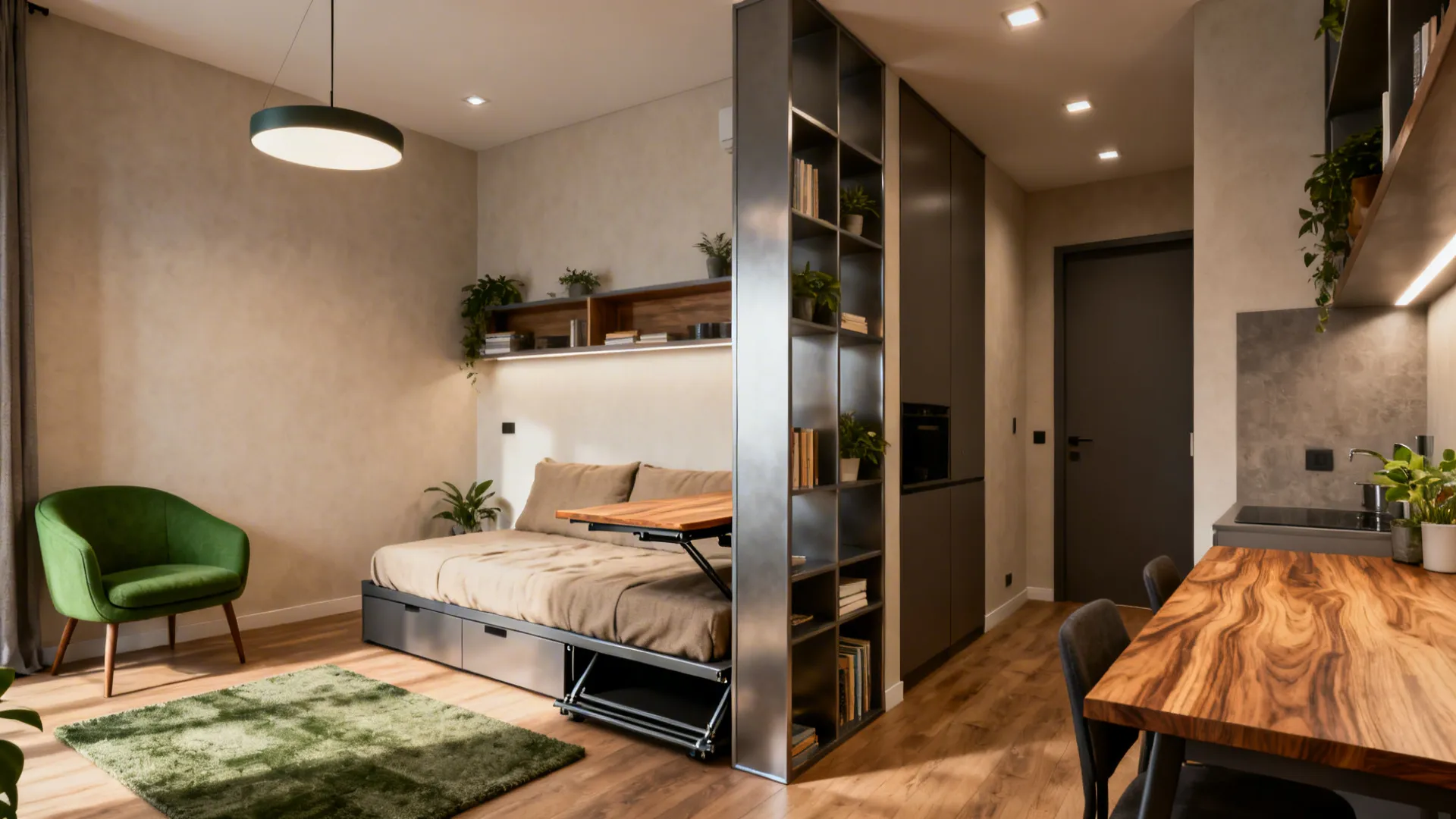 1-Bedroom Apartment Design: 5 Smart Ideas