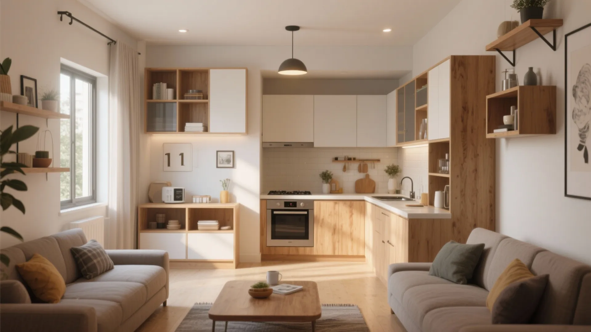 5 Smart Ideas for 1 BHK Flat Interior Decoration: Creative, practical, and stylish solutions for small apartments