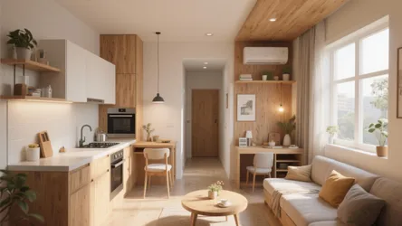 5 Smart 1 BHK Interior Design Ideas