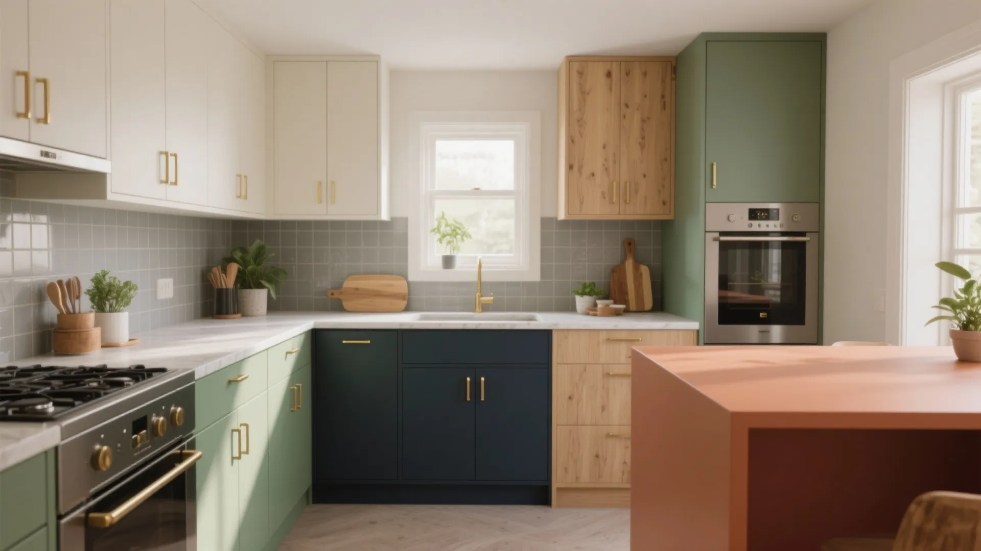4 G Kitchen Cabinet Color Ideas: Five inspiring small-space color ideas for 4G kitchen cabinets from a veteran designer