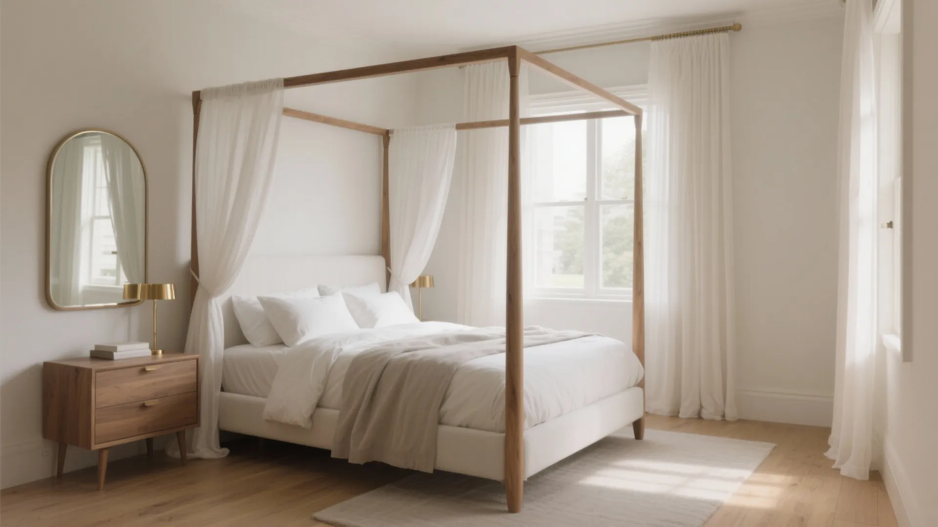 5 Smart Ways to Use a 4 Poster Bed in a Small Room: A designer’s playbook for light, livable canopy style in compact bedrooms