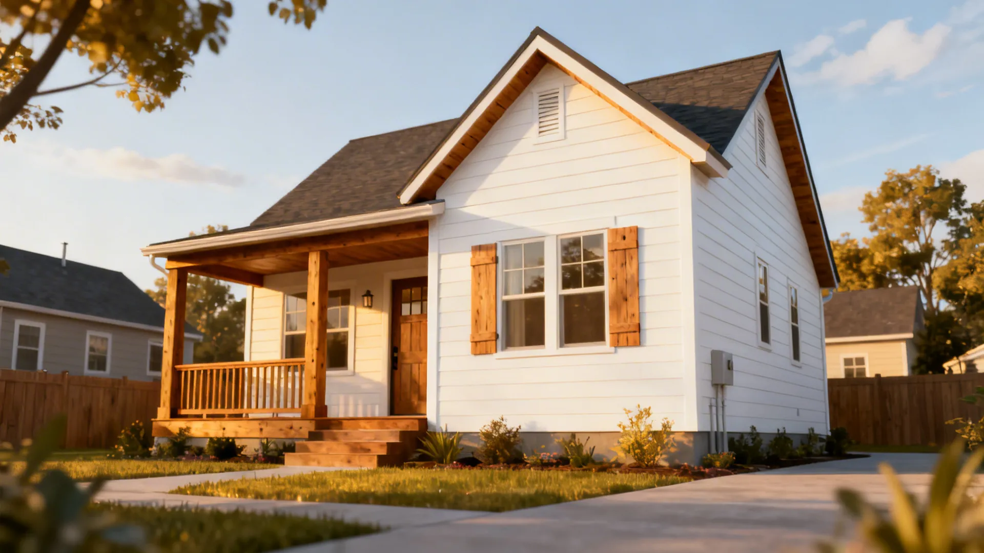 Diseños de casas americanas pequeñas: ideas prácticas