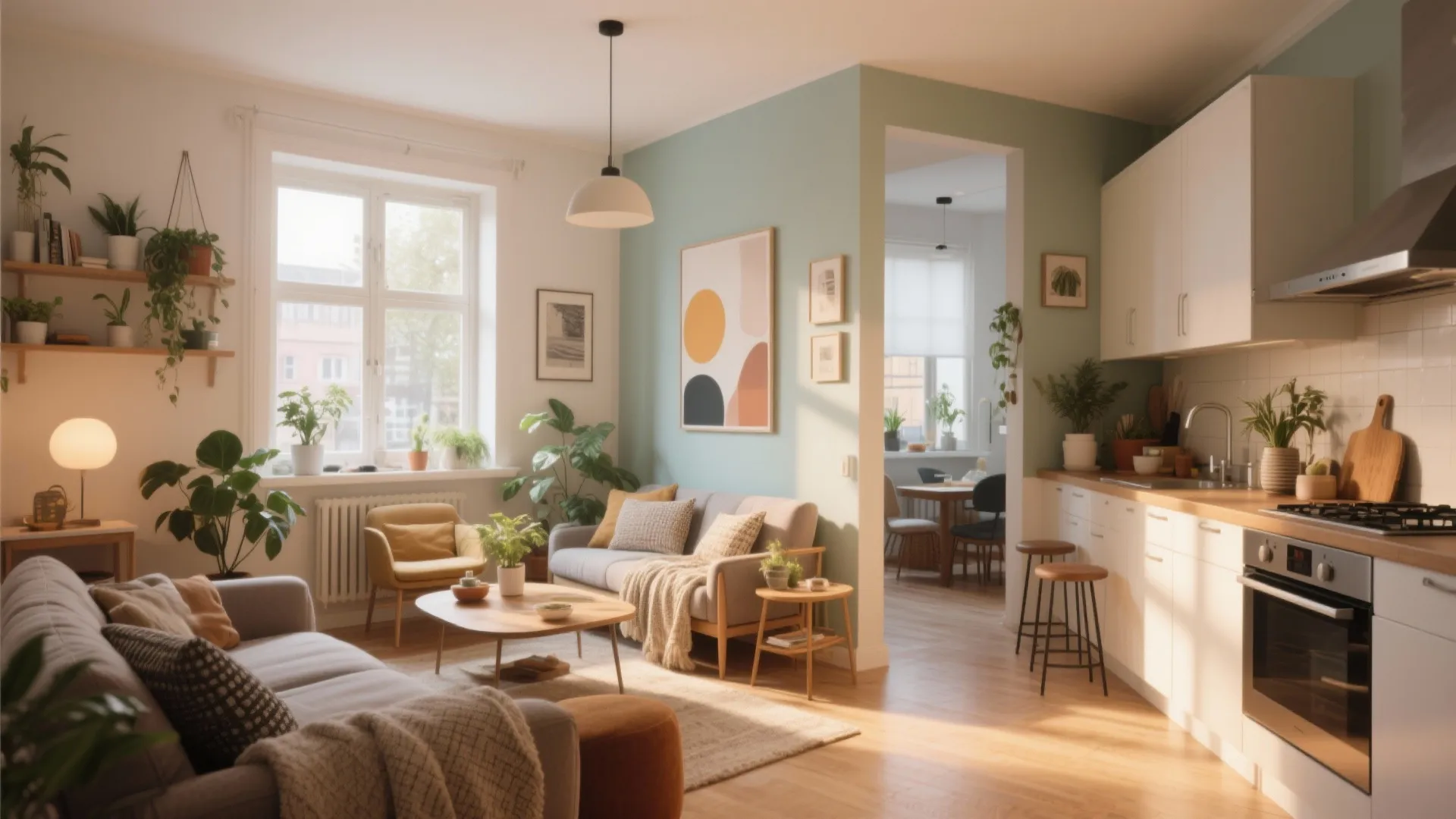 10 Living Room and Kitchen Color Ideas: Creative Color Combinations to Transform Small Spaces