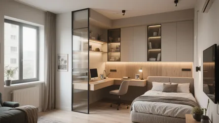 10 Clever Bedroom & Office Ideas