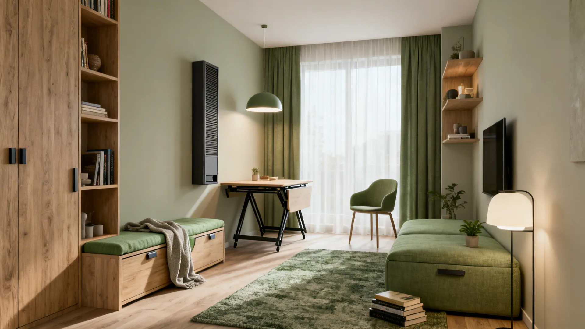 Small Living, Big Ideas: 5 One-Bedroom Living Room Designs