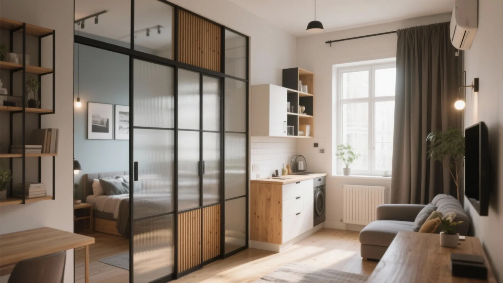 5 Brilliant Small Space Room Partition Ideas: Creative and Practical Room Partition Designs for Small Homes