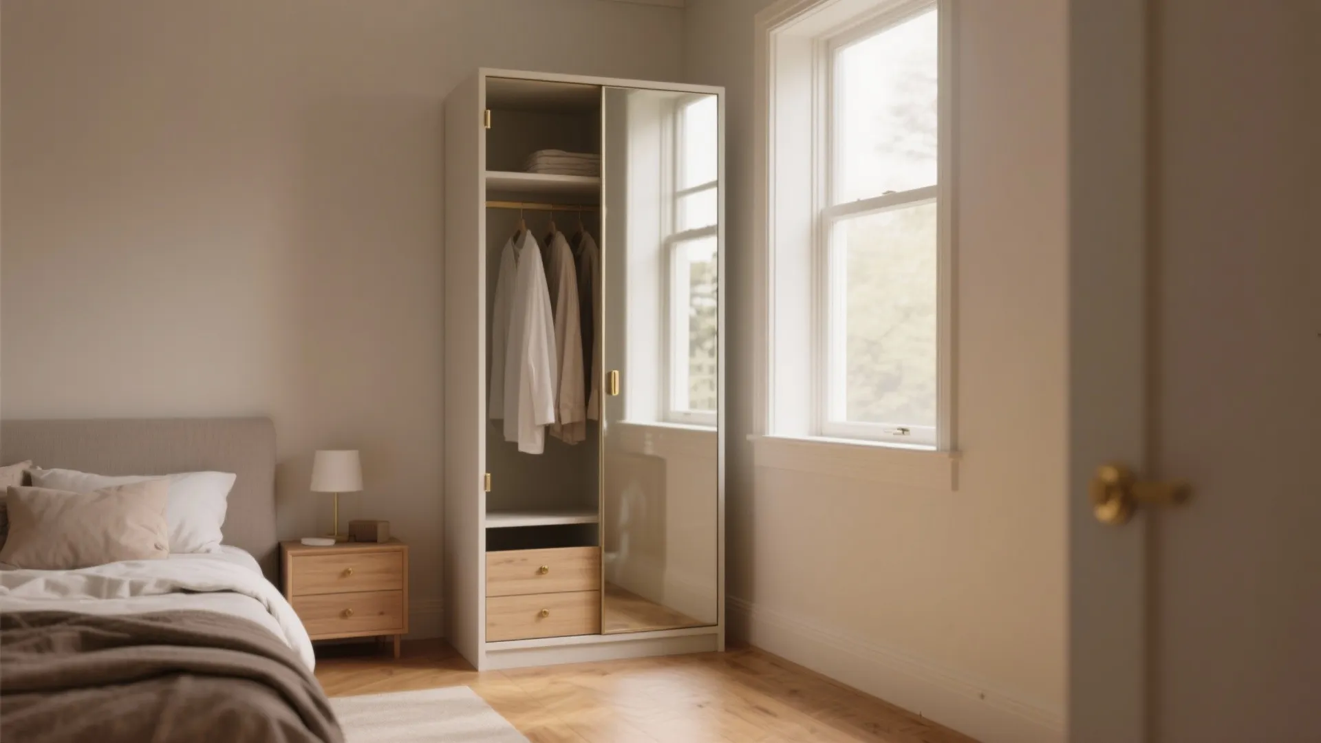 Wardrobe Armoires for Small Spaces — 5 Ideas