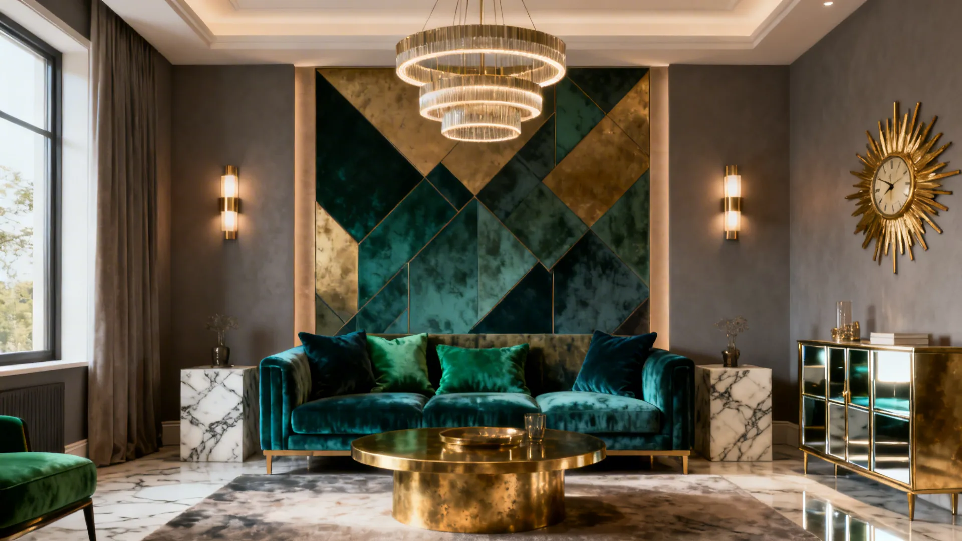 5 Art Deco Living Room Ideas