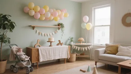 5 Baby Birthday Party Decorations for Small Spaces