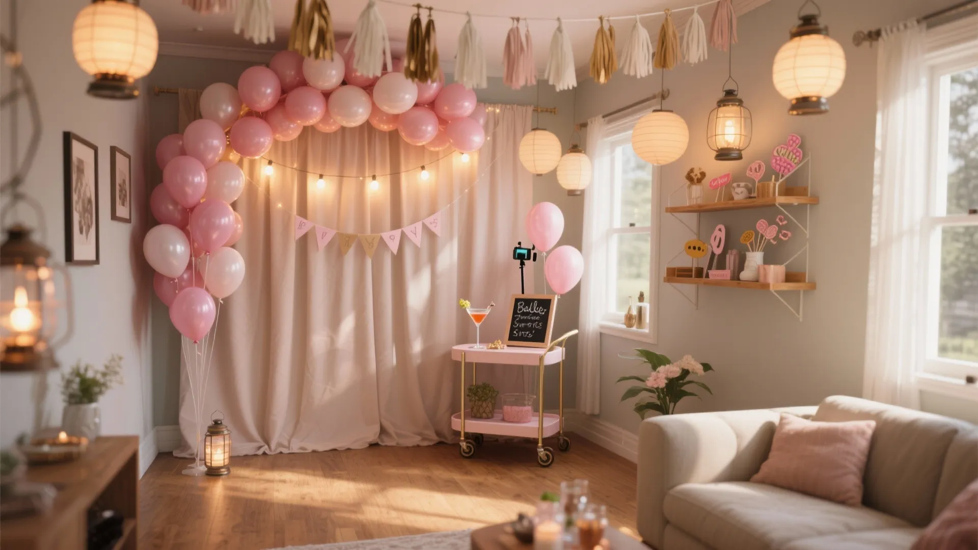 DIY Bachelorette Decorations — 5 Ideas: Small-space, budget-friendly DIY bachelorette decorations I actually used on real jobs