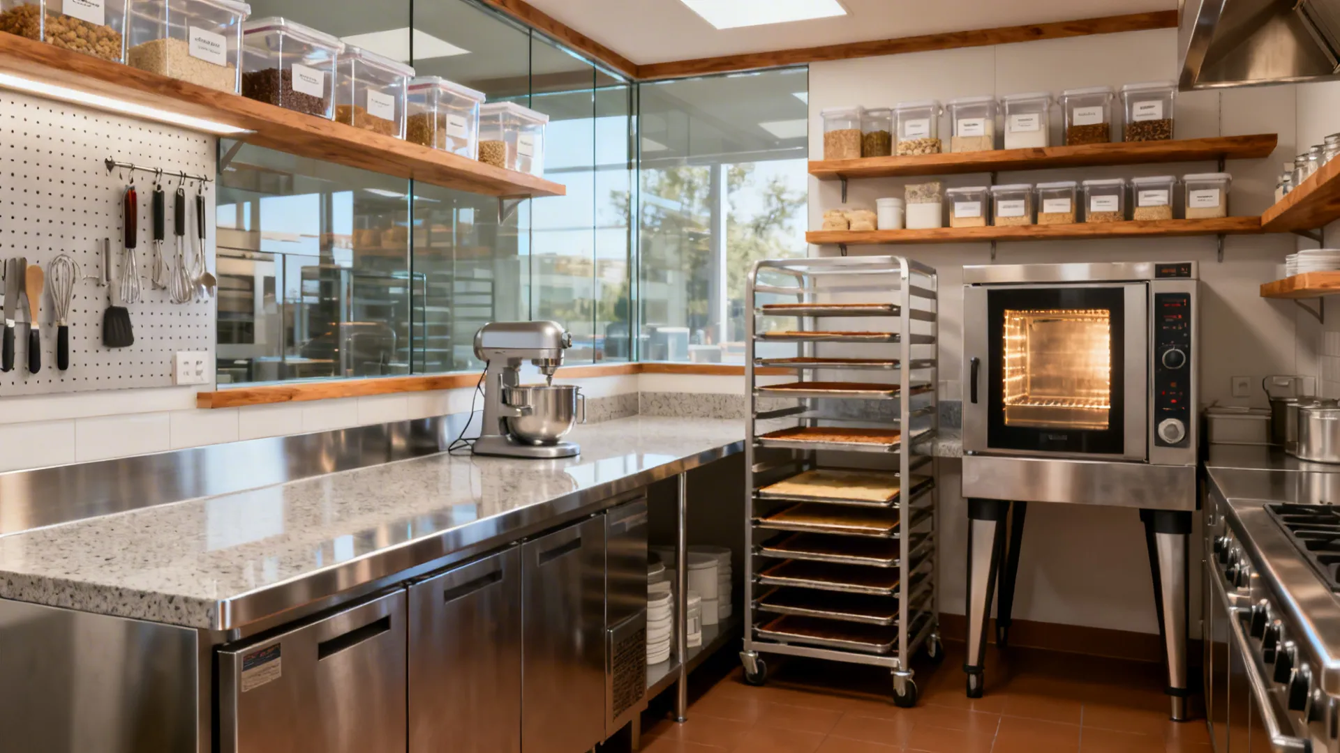 Cramped bakery workspace? Small bakery kitchen layout fixes
