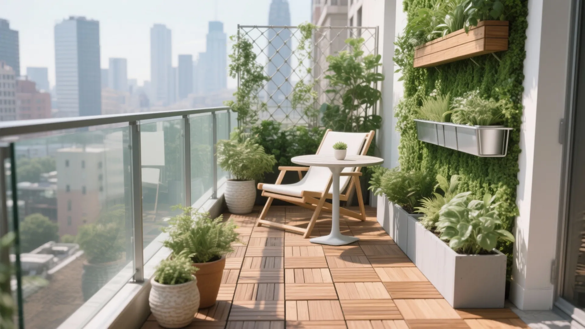 5 Small Balcony Garden Ideas for Apartment Balconies: Real designer tips to turn a tiny apartment balcony into a lush, livable garden — with smart planning, light materials, and low-maintenance plants.