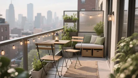 5 Apartment Balcony Decoration Ideas