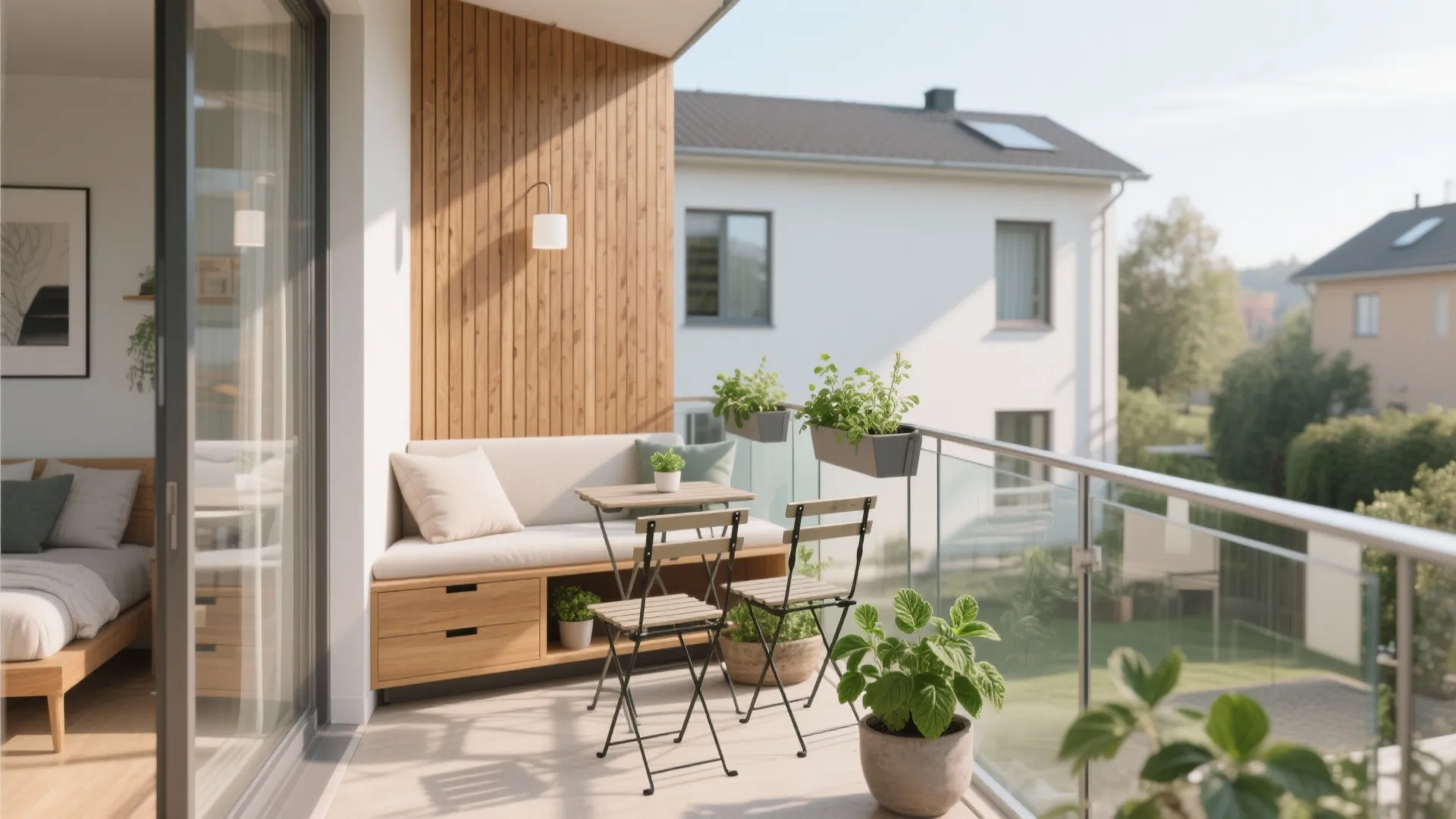 5 Small-Balcony Ideas for a 1-Floor House: Practical, stylish, and space-smart balcony design tips from a senior interior designer