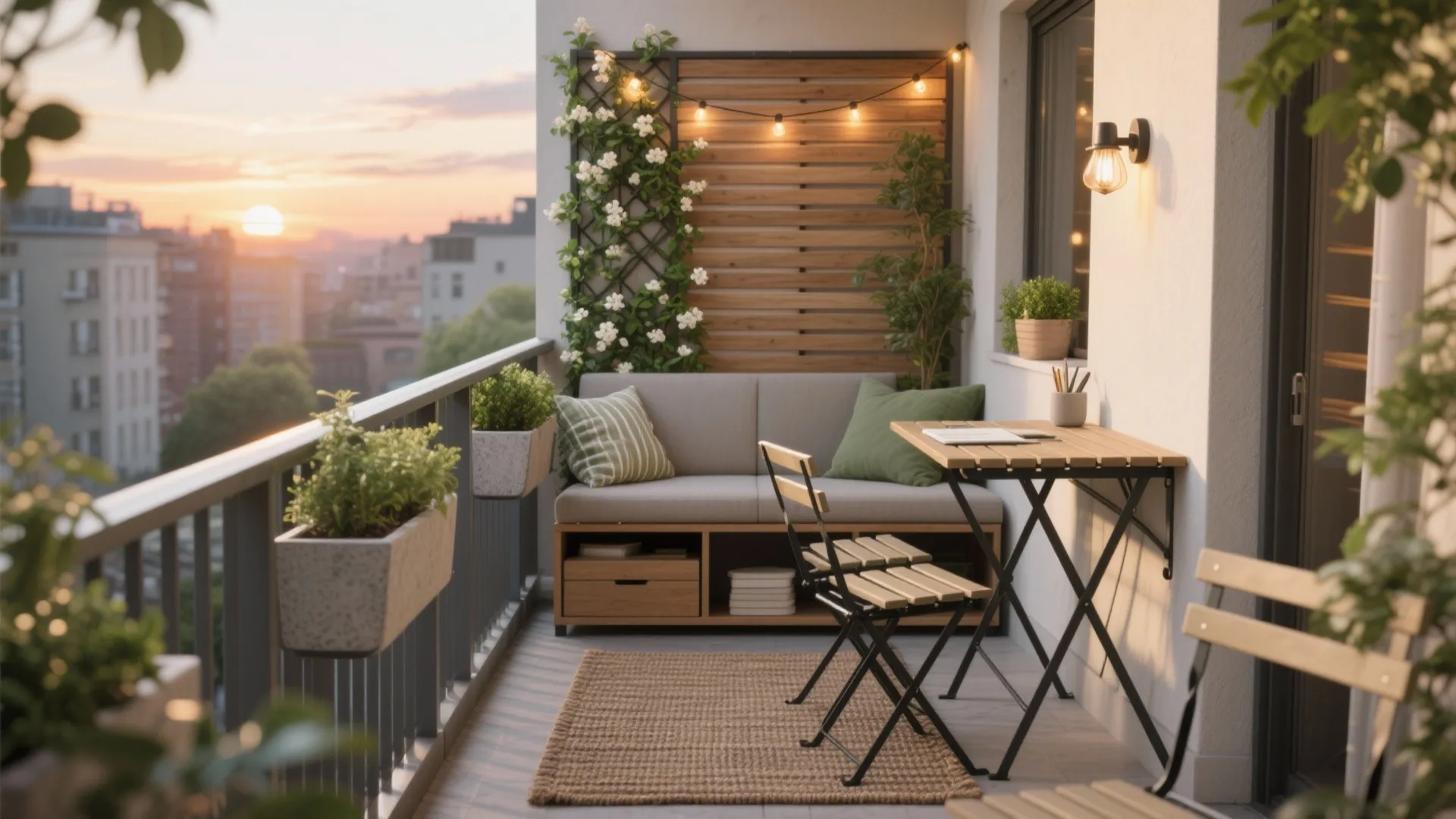 5 Small Balcony Decoration Ideas for Apartment Living: My proven small balcony decoration ideas to turn tight outdoor space into a cozy, high-function retreat