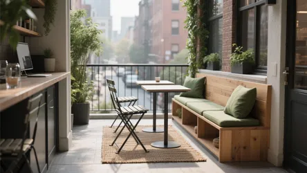 Small Front Balcony Design: 5 Clever Ideas
