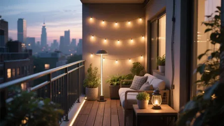 5 apartment balcony light ideas that actually work