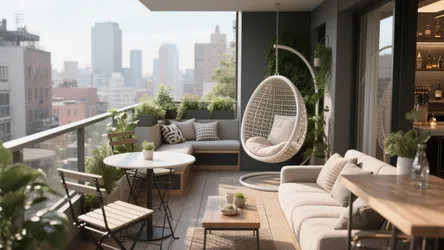 5 Small Balcony Seating Ideas